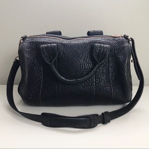 Alexander Wang Rocco Duffel Bag Rose Gold Hardware